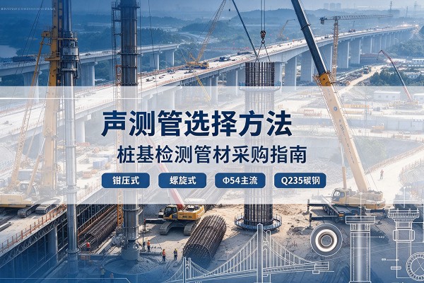 襄城声测管选型标准