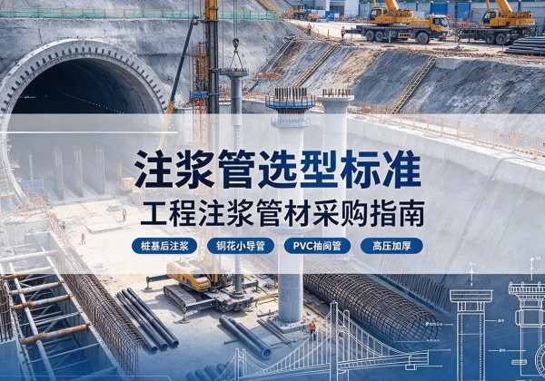 襄城注浆管选型标准